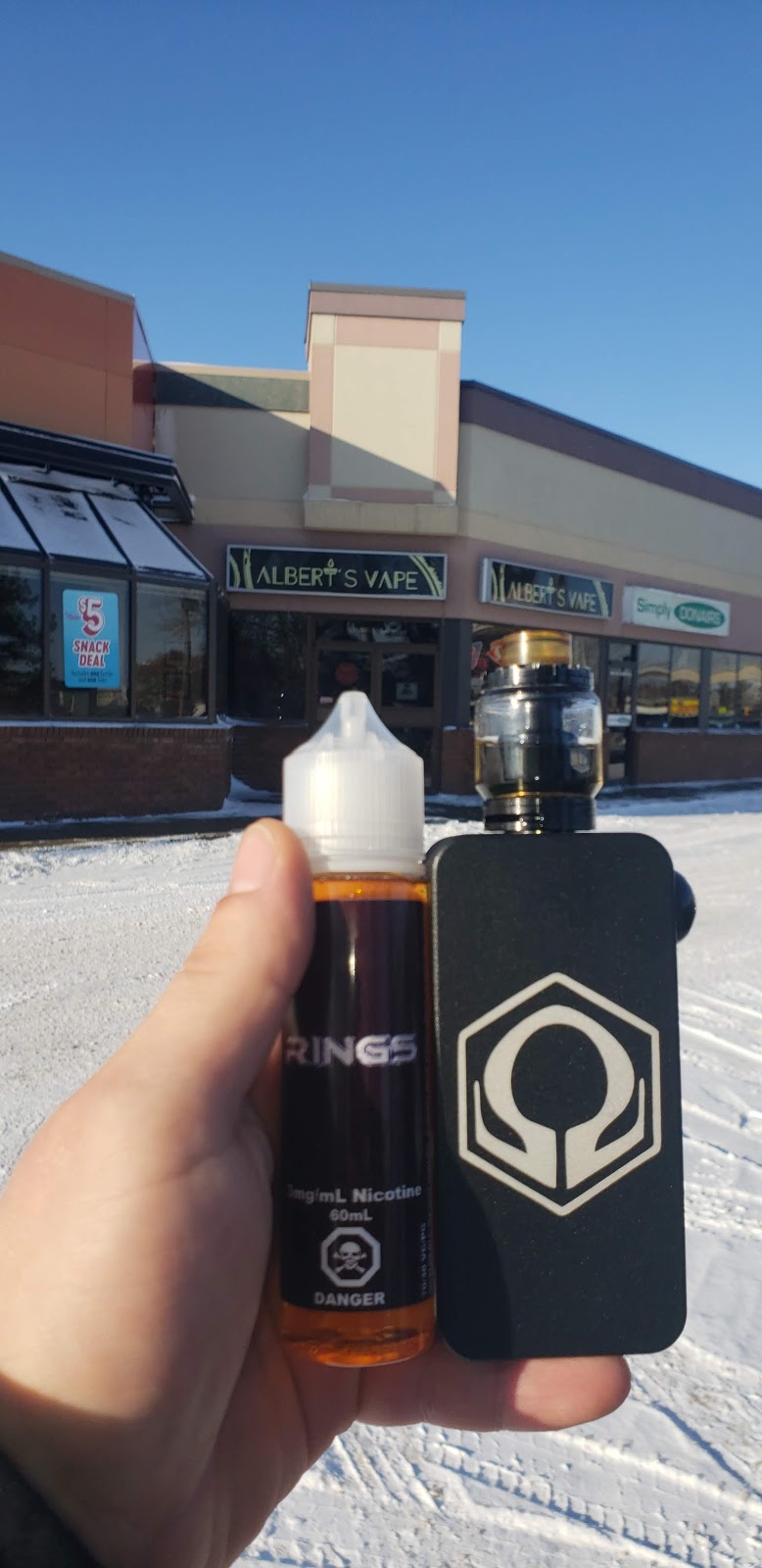 Alberts Vape | 388 St Albert Trail unit b, St. Albert, AB T8N 5N6, Canada | Phone: (780) 418-8088