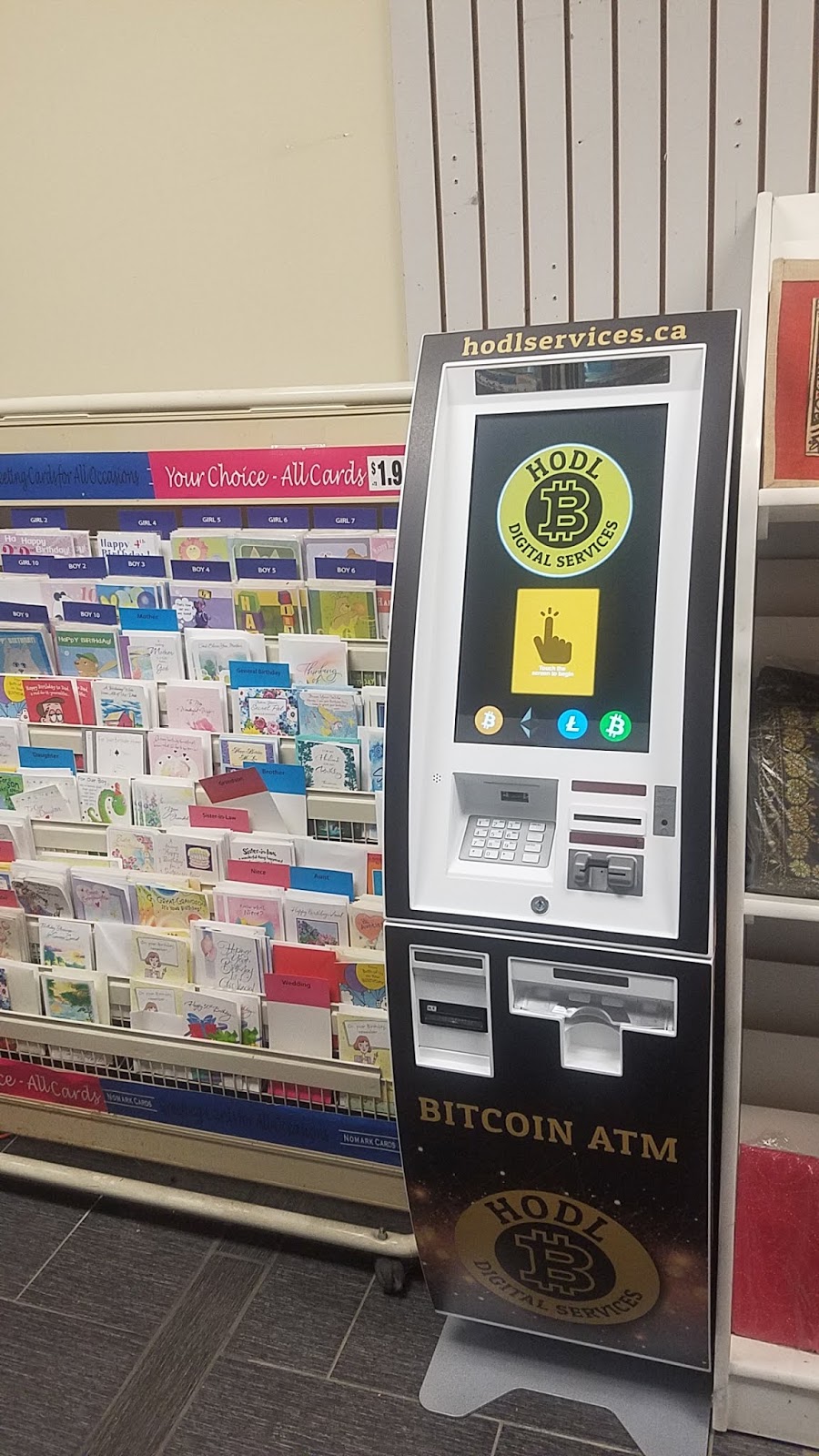 HODL Bitcoin ATM | Burlington, ON L7L 6P2, Canada | Phone: (647) 229-3341