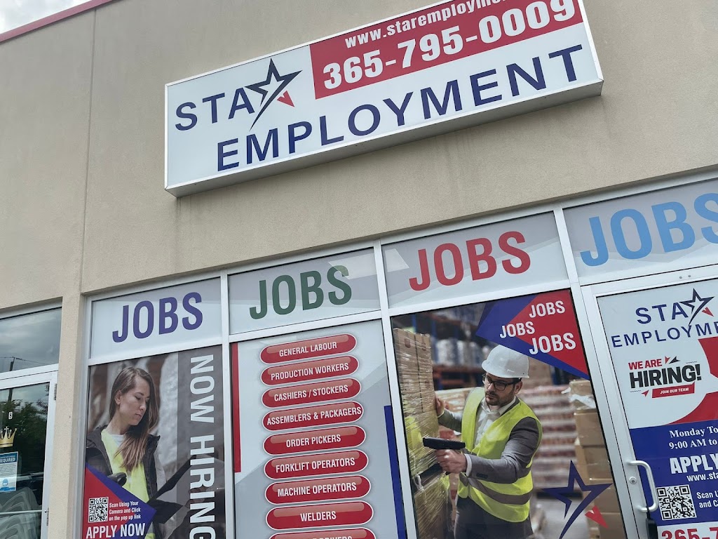 Star Employment | 259 Hwy 8 Unit-9, Hamilton, ON L8G 1E4, Canada | Phone: (365) 795-0009