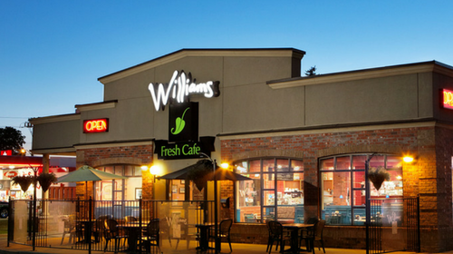 Williams Fresh Cafe | 4500 King St E, Kitchener, ON N2P 2G4, Canada | Phone: (519) 653-9887