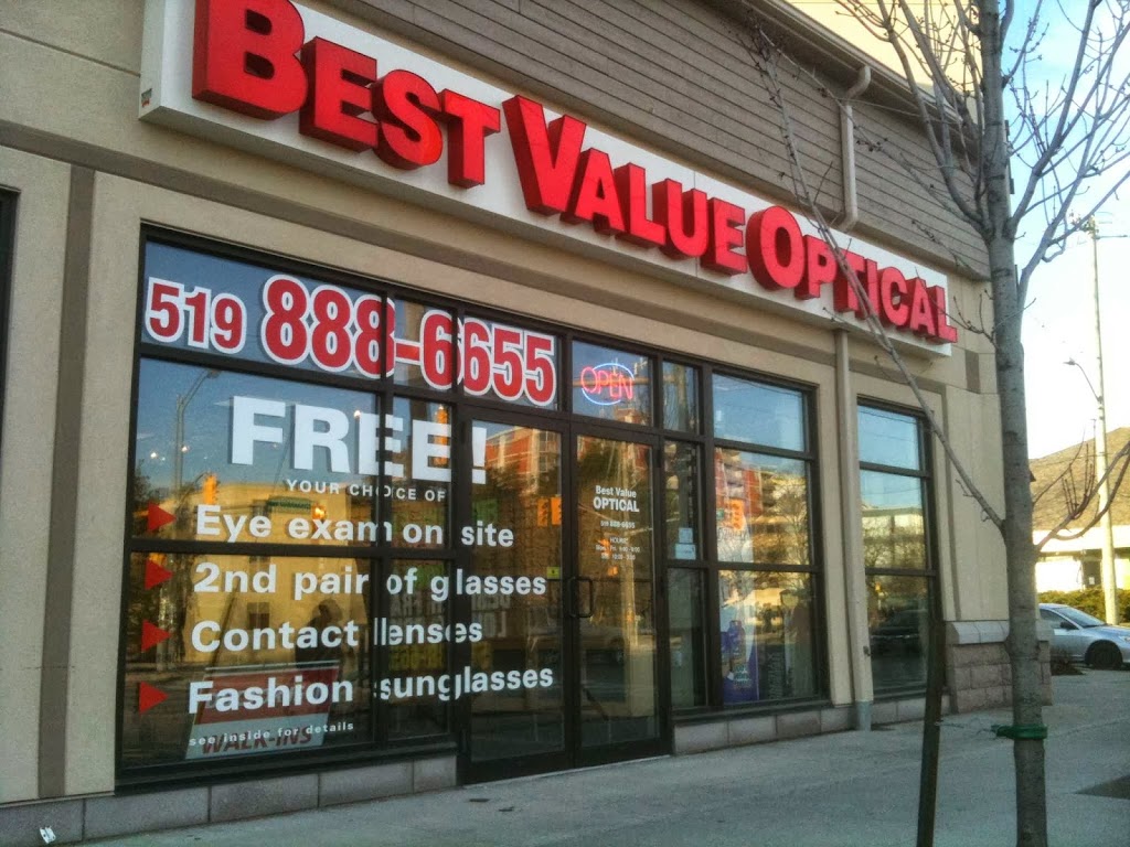 Best Value Optical KW Inc | 158 University Ave W, Waterloo, ON N2L 3E9, Canada | Phone: (519) 888-6655
