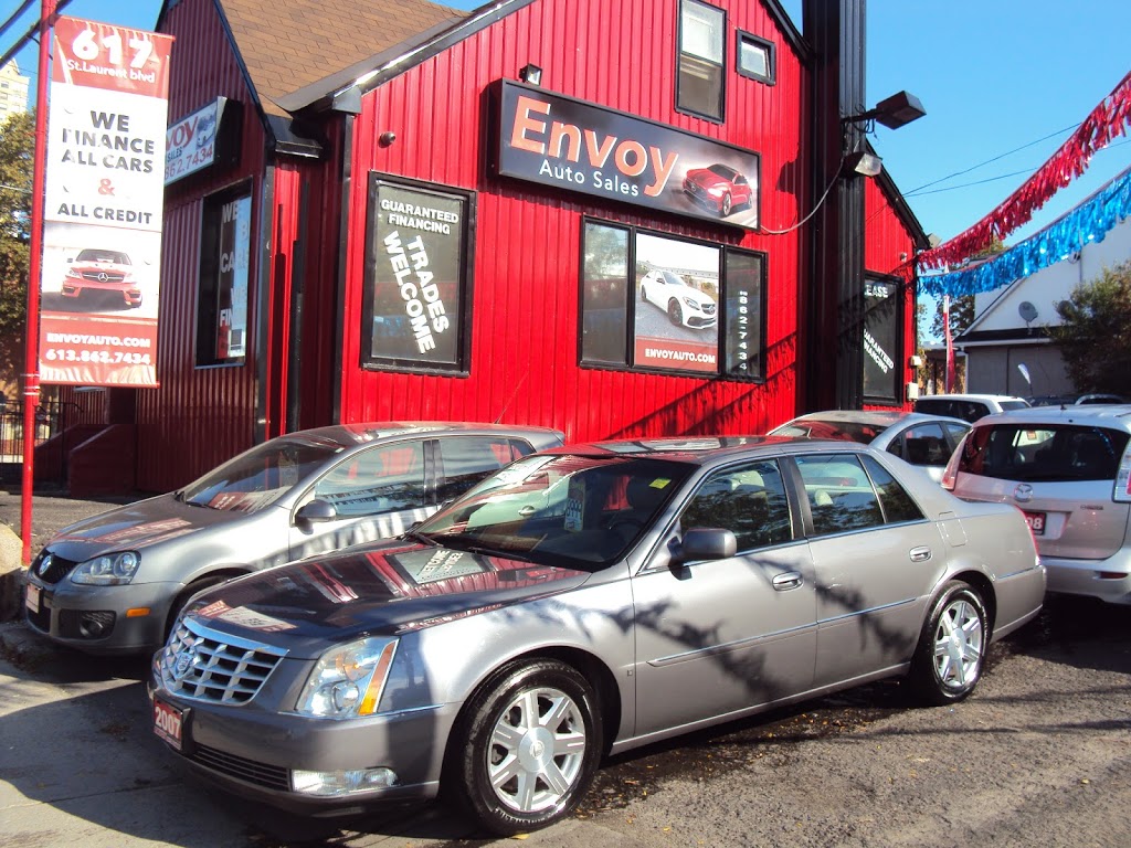 Envoy Auto Sales | 617 St Laurent Blvd, Ottawa, ON K1K 3A3, Canada | Phone: (613) 862-7434