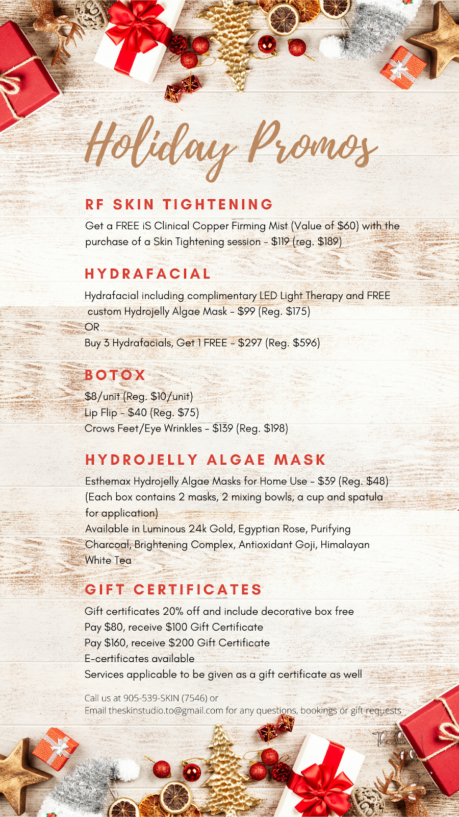 The Skin Studio | 2174 King Rd, King City, ON L7B 1L5, Canada | Phone: (905) 539-7546