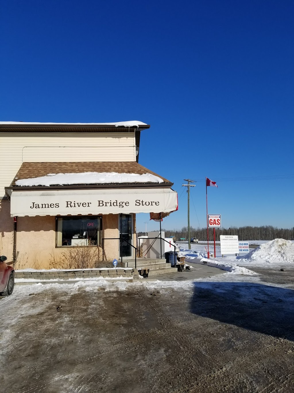 James River General Store | 52080 AB-587, James River Bridge, AB T0M 1C0, Canada | Phone: (403) 638-2103