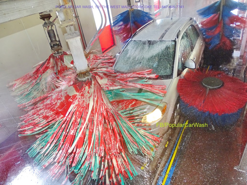 Popular Car Wash & Detailing - Free Vacuums | 131 The West Mall, Etobicoke, ON M9C 1C2, Canada | Phone: (647) 405-7741