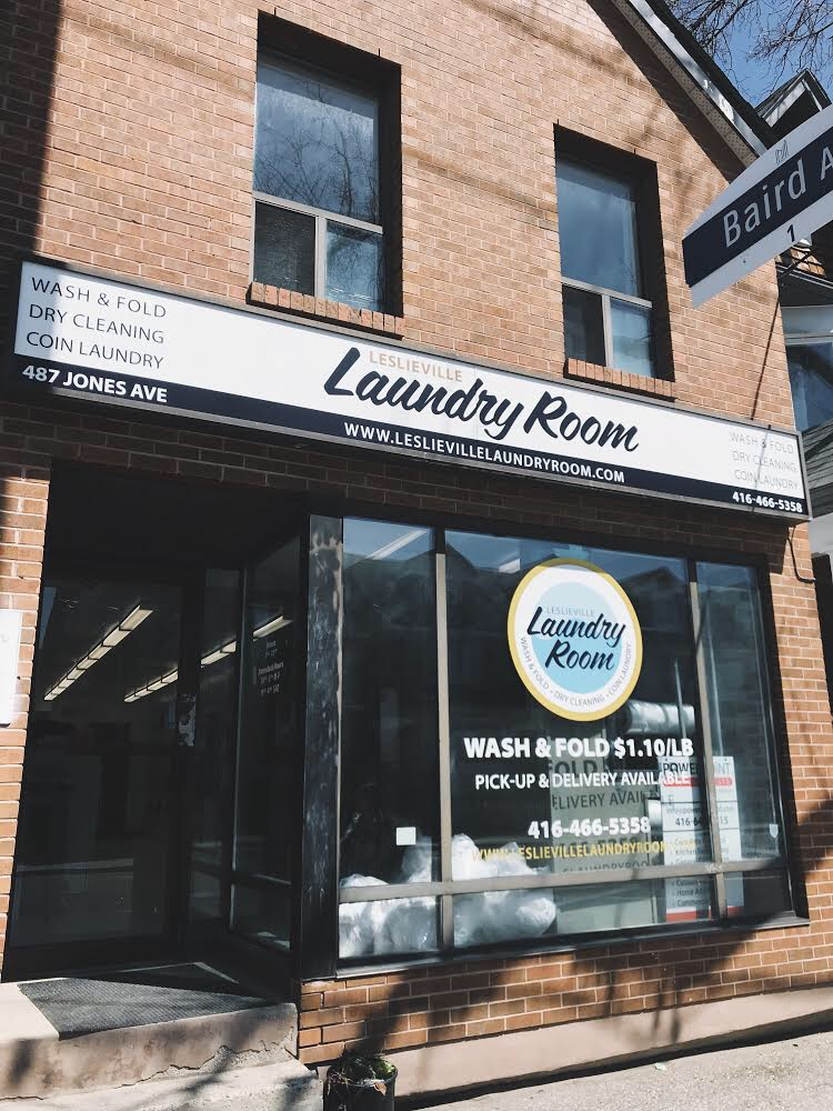 Leslieville Laundry Room | 487 Jones Ave, Toronto, ON M4J 3G7, Canada | Phone: (416) 466-5358