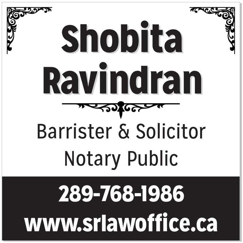 Shobita C. Ravindran | 335 Wilson St E, Ancaster, ON L9G 2C1, Canada | Phone: (289) 768-1986