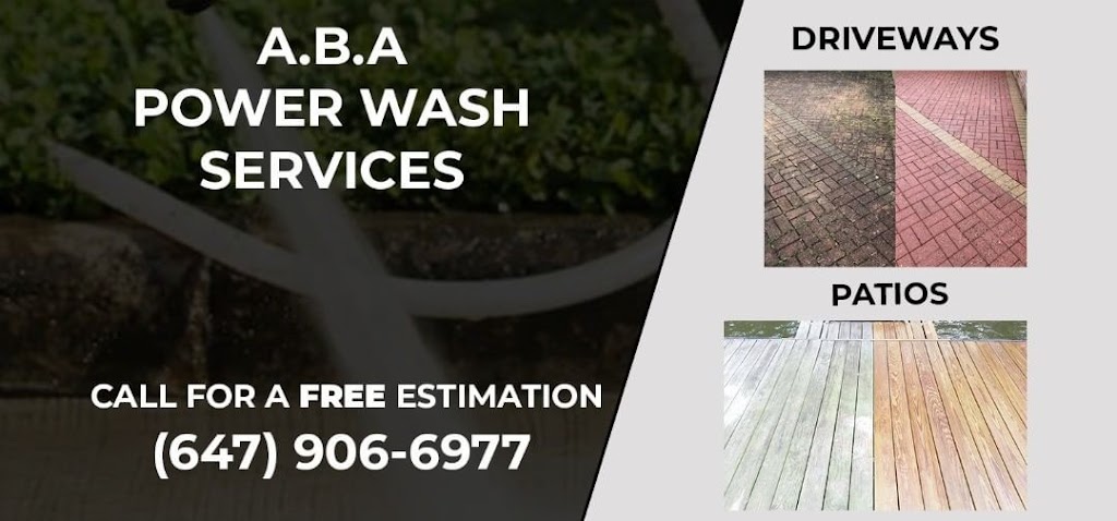 A.B.A Mobile Wash Services | 39 Brackenwood Ave, Richmond Hill, ON L4S 2P3, Canada | Phone: (647) 906-6977