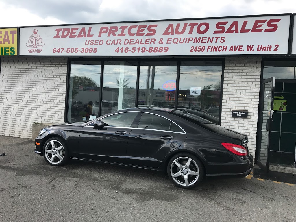 IDEAL PRICES AUTO SALES | 2450 Finch Ave W UNIT 2, North York, ON M9M 2E9, Canada | Phone: (647) 505-3095