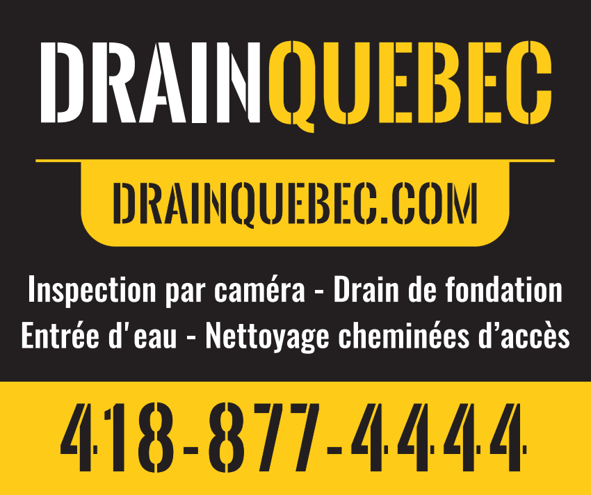 Drain Québec | 140 70e Rue O, Québec, QC G1H 4T8, Canada | Phone: (418) 877-4444