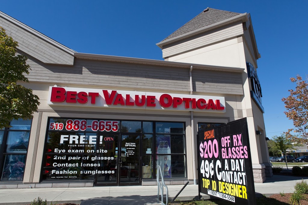 Best Value Optical KW Inc | 158 University Ave W, Waterloo, ON N2L 3E9, Canada | Phone: (519) 888-6655