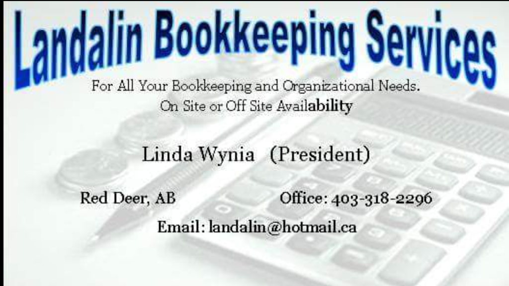 Landalin Bookkeeping Services | Page Ave, Red Deer, AB T4P 1J8, Canada | Phone: (403) 318-2296