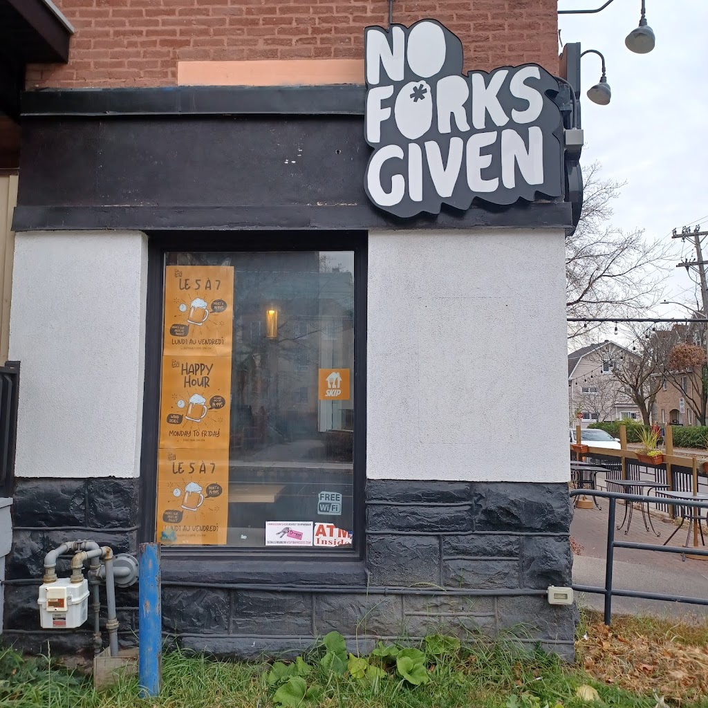 No Forks Given | 191 Somerset St. E, Ottawa, ON K1N 6V1, Canada | Phone: (613) 230-1888