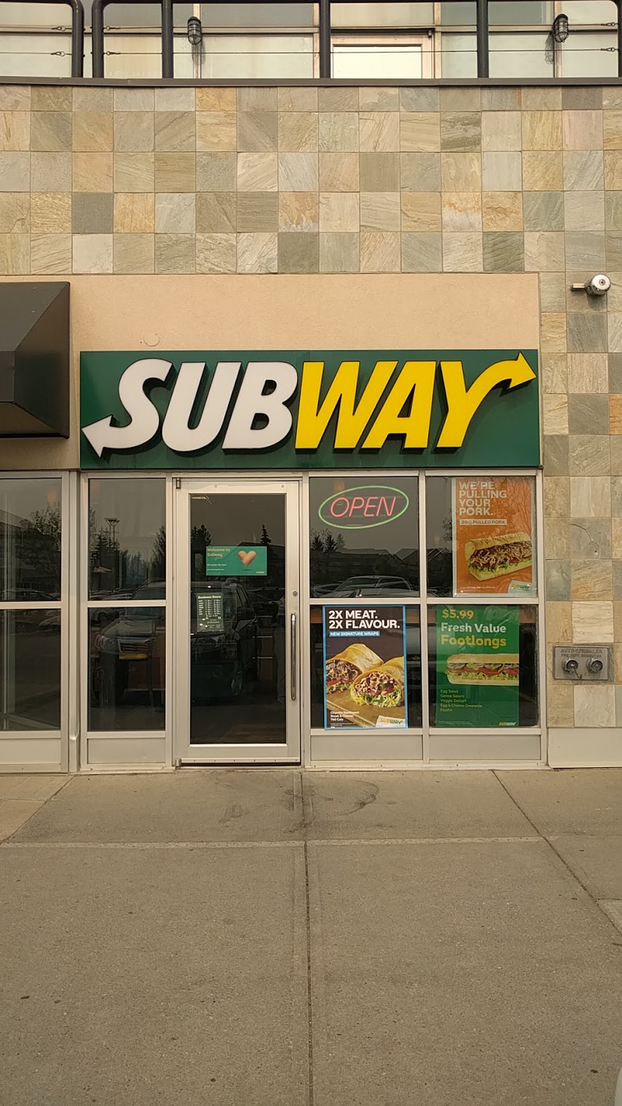 Subway | Glenmore Landing, 1600 90 Ave SW Unit # A102, Calgary, AB T2V 5A8, Canada | Phone: (403) 719-3594