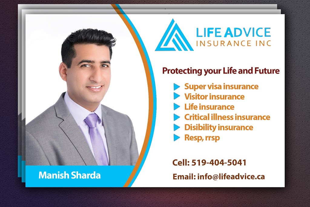 Life Advice Insurance Inc | 912 Isaiah Pl, Kitchener, ON N2E 0B6, Canada | Phone: (855) 500-5041