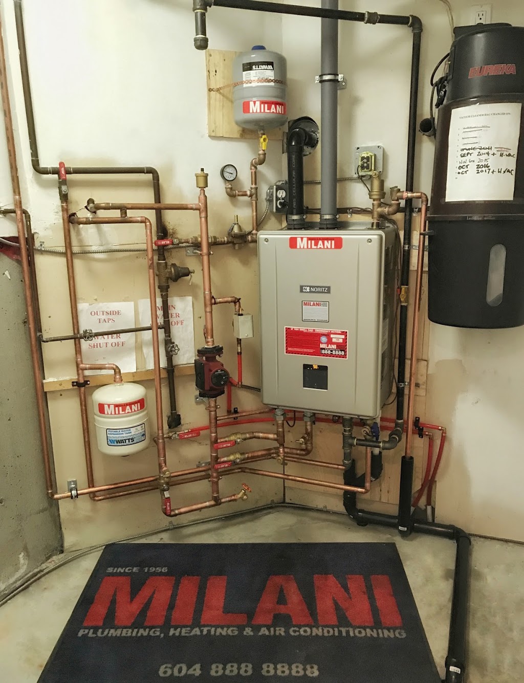 Milani Plumbing, Heating & Air Conditioning | 22200 Wilson Ave, Richmond, BC V6V 2P6, Canada | Phone: (604) 274-2603