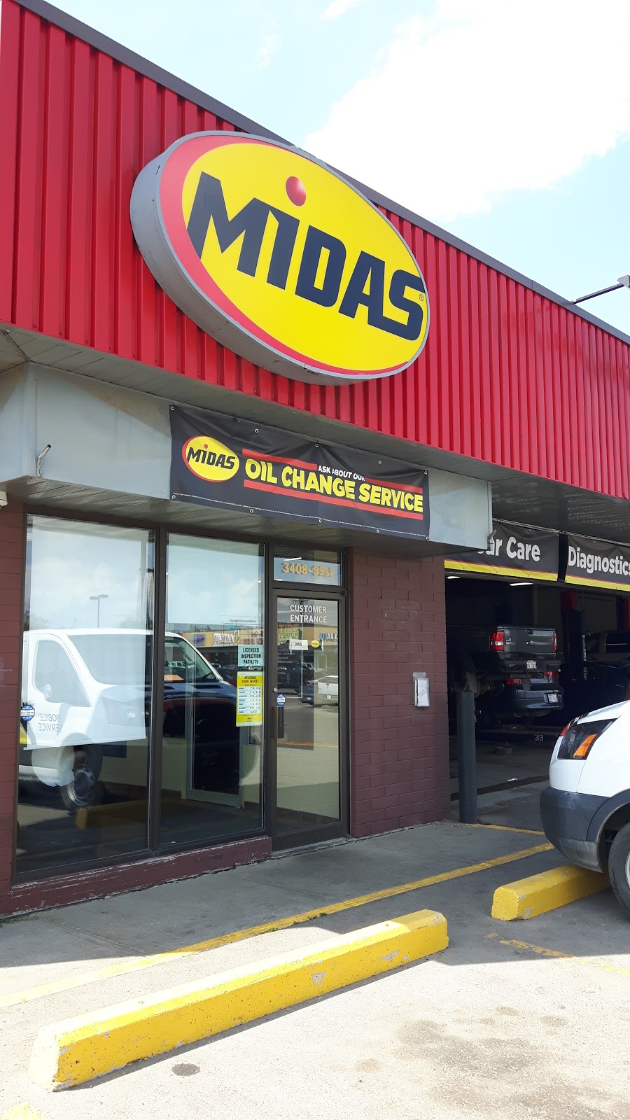 Midas | 3408 99 St NW, Edmonton, AB T6E 5X5, Canada | Phone: (587) 408-6850