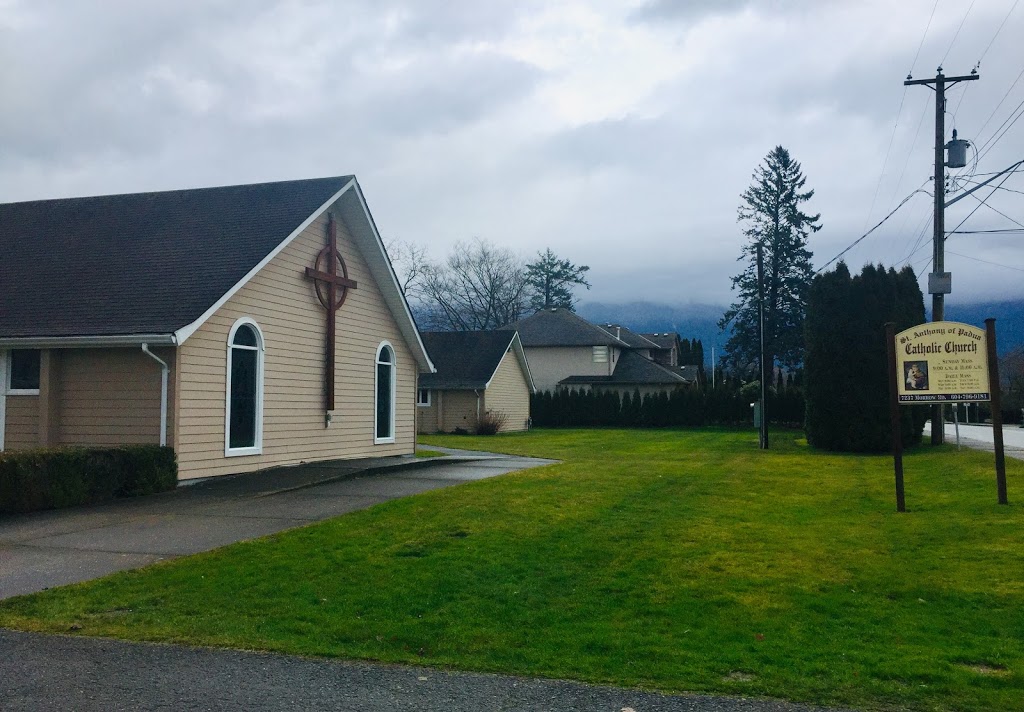 St Anthonys Catholic Church | 7237 Morrow Rd, Agassiz, BC V0M 1A2, Canada | Phone: (604) 796-9181