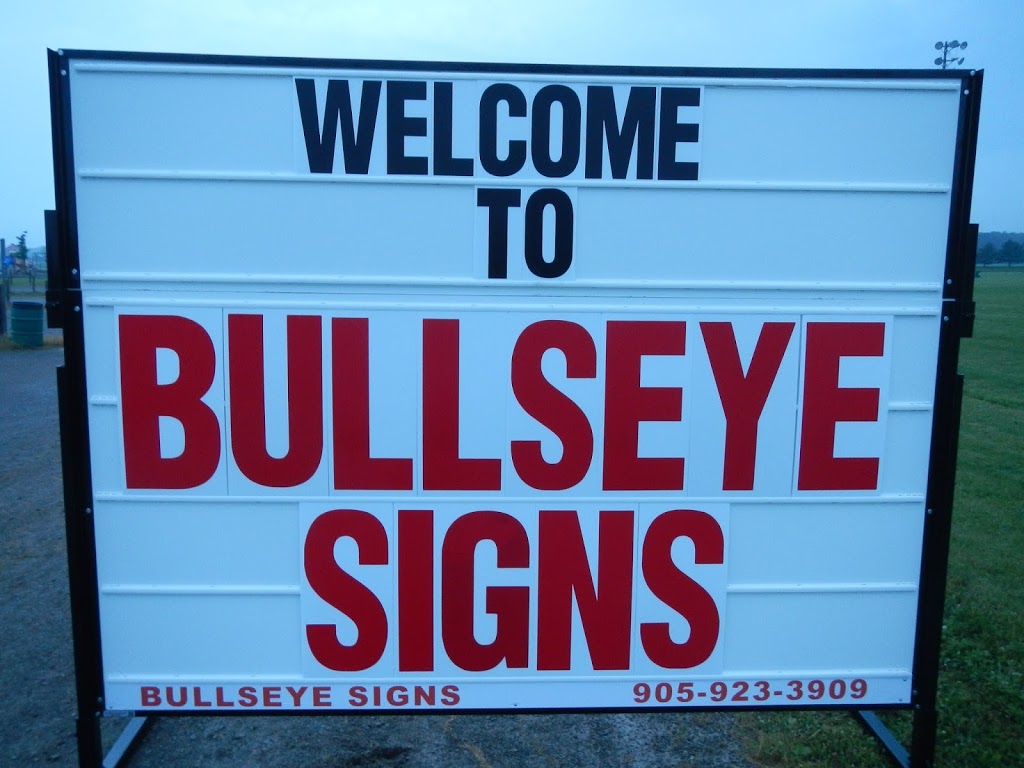 Bullseye Signs | canborough road, Smithville, ON L0R 2A0, Canada | Phone: (866) 500-7446