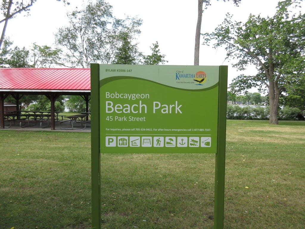 Bobcaygeon Beach Park | Park St, Bobcaygeon, ON K0M 1A0, Canada | Phone: (705) 738-2435