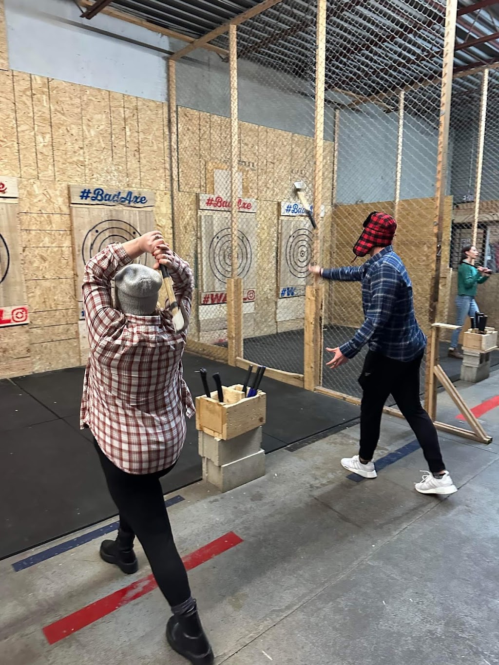 Bad Axe Throwing Ottawa | 1580 Liverpool Ct #8, Ottawa, ON K1B 4L2, Canada | Phone: (844) 818-0999