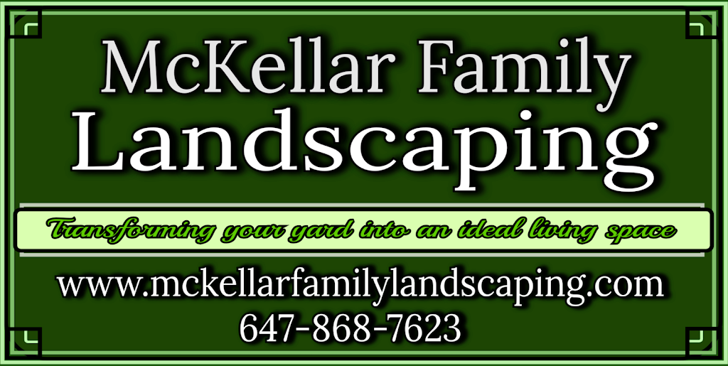 McKellar Family Landscaping | 33 Cemetery Ln, Whitchurch-Stouffville, ON L4A 6B2, Canada | Phone: (647) 868-7623