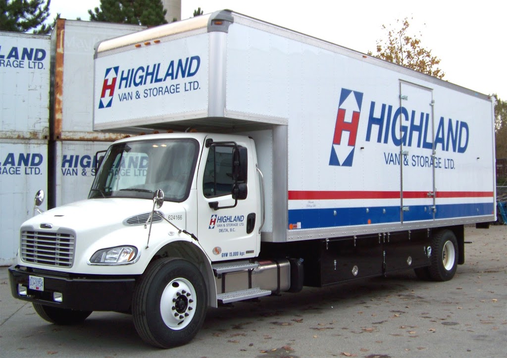 Highland Van & Storage | 8238 Swenson Way, Delta, BC V4G 1J6, Canada | Phone: (604) 581-2300