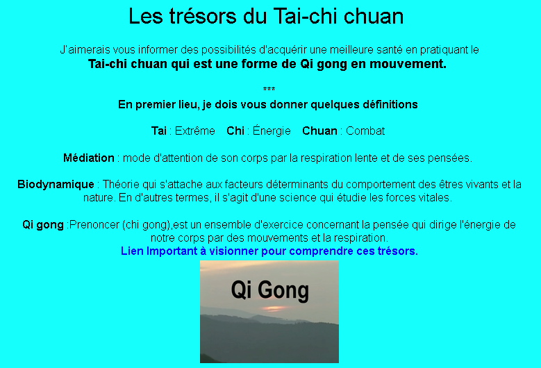 Guide Tai Chi Chuan | 1850 Bd Lévesque E #809, Laval, QC H7G 4X4, Canada | Phone: (514) 222-5159