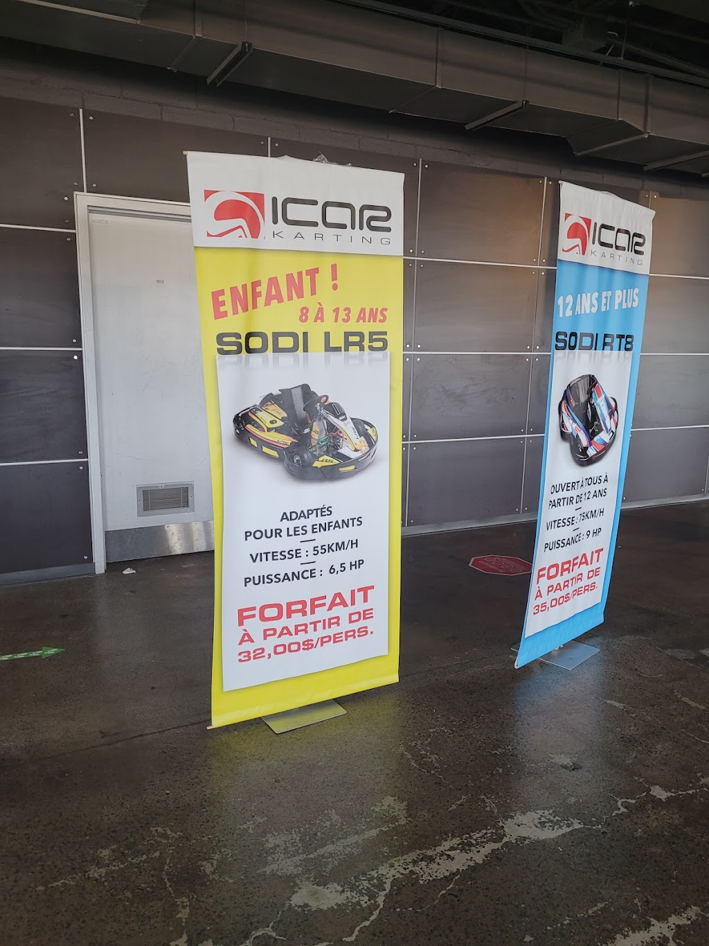 Icar Karting | Bâtiment Karting, 12800 Bd Henri Fabre K1, Mirabel, QC J7N 0A6, Canada | Phone: (514) 312-1711