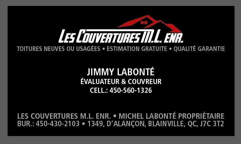 Les Couvertures M.L enr. | 1349 Rue dAlençon, Blainville, QC J7C 3T2, Canada | Phone: (450) 560-1326