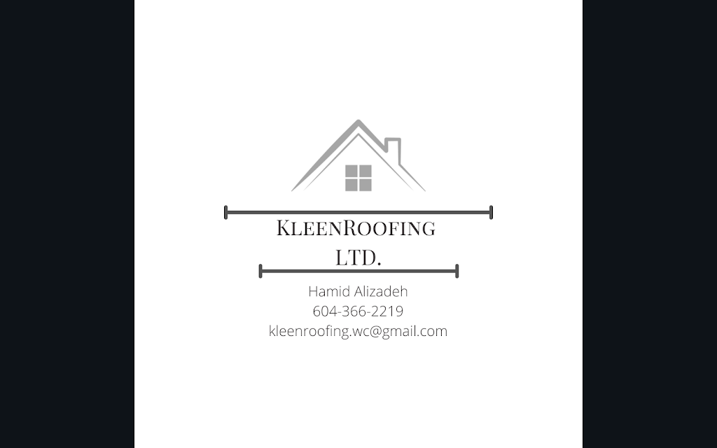 Kleen Roofing | 4501 Arthur Dr 14870 101A Avenue, 1668 Grant Ave, Delta, BC V4K 2X3, Canada | Phone: (604) 366-2219