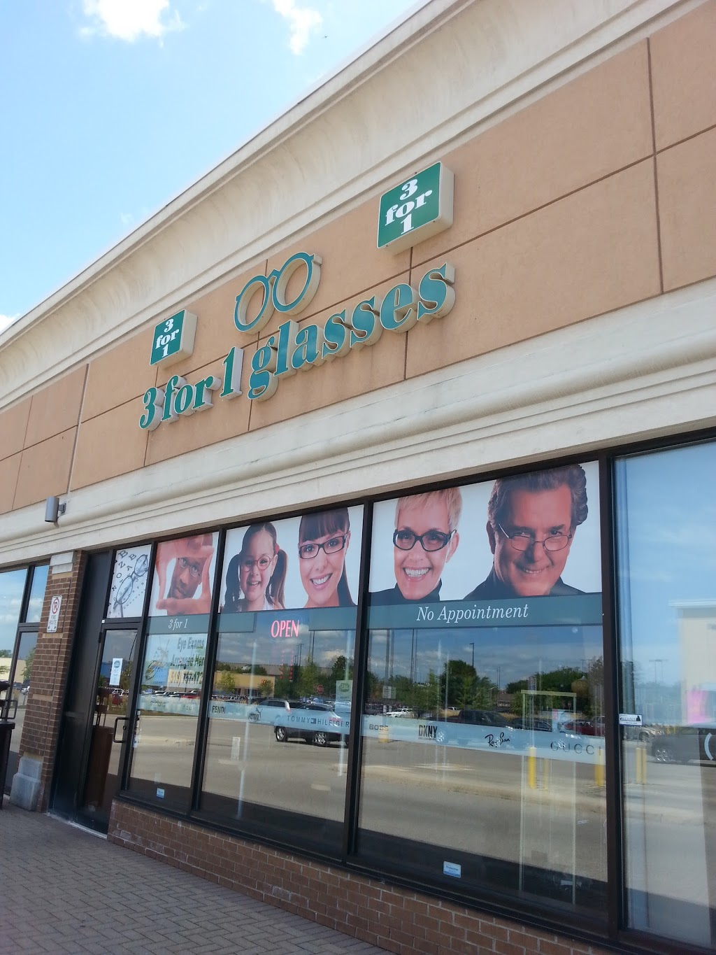 3 For 1 Glasses | 300 King George Rd, Brantford, ON N3R 5L8, Canada | Phone: (519) 757-1727
