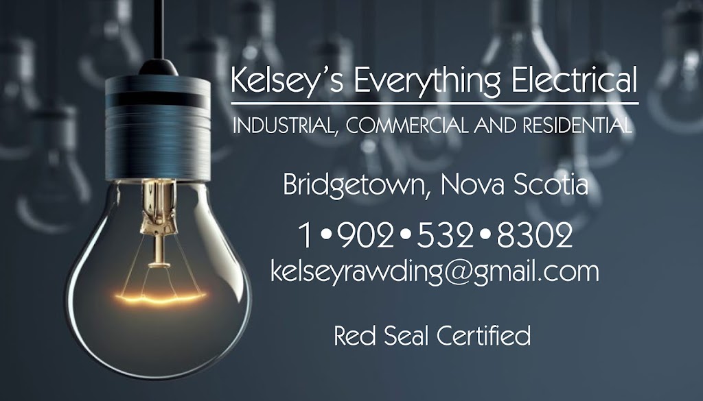 Kelseys Everything Electrical | Bridgetown, 2641 Throne rd, Bridgetown, NS B0S 1C0, Canada | Phone: (902) 532-8302