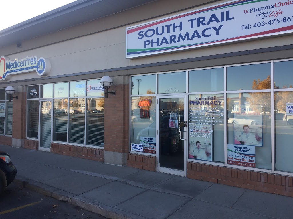 South Trail Pharmacy | 4307 130 Ave SE #78, Calgary, AB T2Z 3V8, Canada | Phone: (403) 475-8612