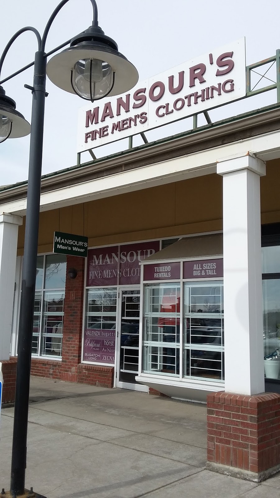 Mansours Menswear | 5005 Dalhousie Dr NW, Calgary, AB T3A 5R8, Canada | Phone: (403) 288-1155