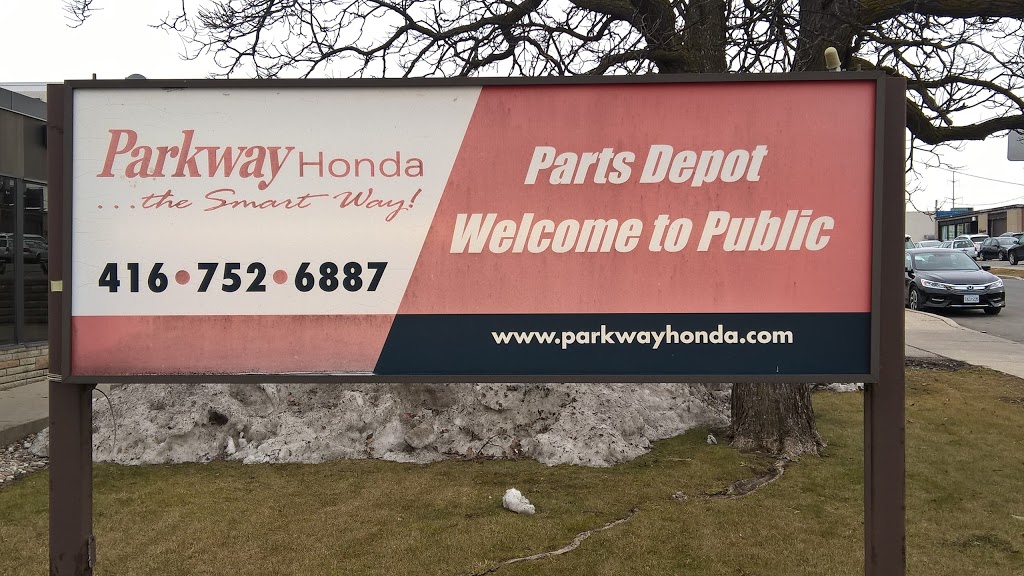 Parkway Honda Parts Department | 30 Mobile Dr, North York, ON M4A 1H9, Canada | Phone: (877) 542-2458