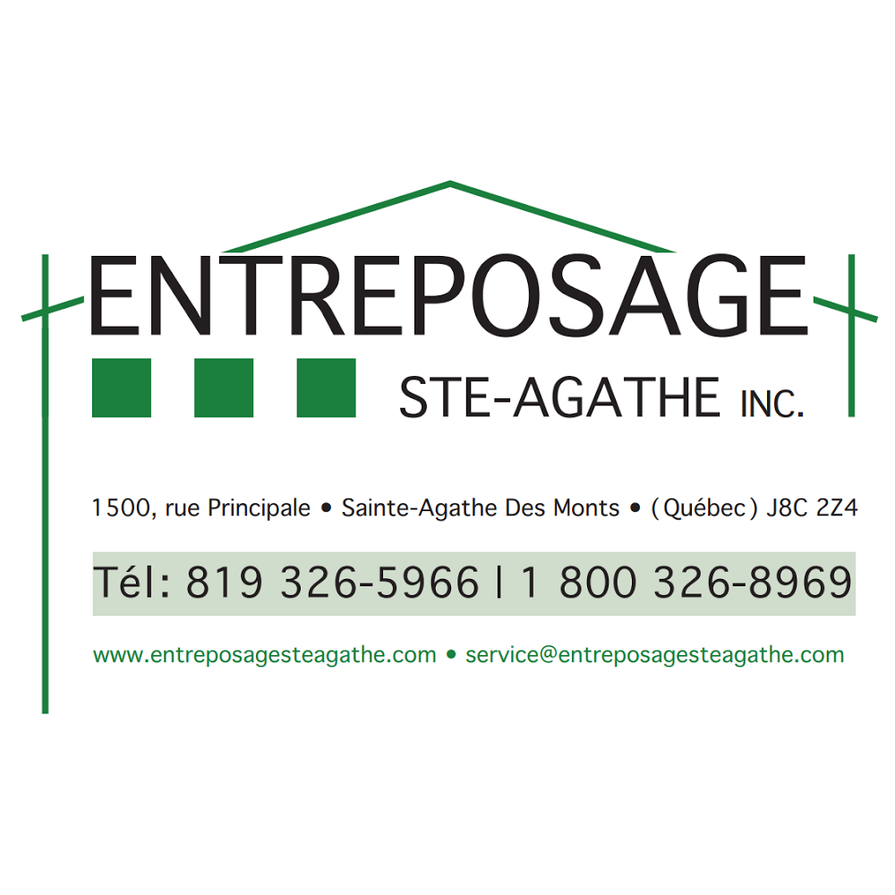 Entreposage Ste-Agathe inc. | 1500 Rue Principale E, Sainte-Agathe-des-Monts, QC J8C 2Z4, Canada | Phone: (800) 326-8969