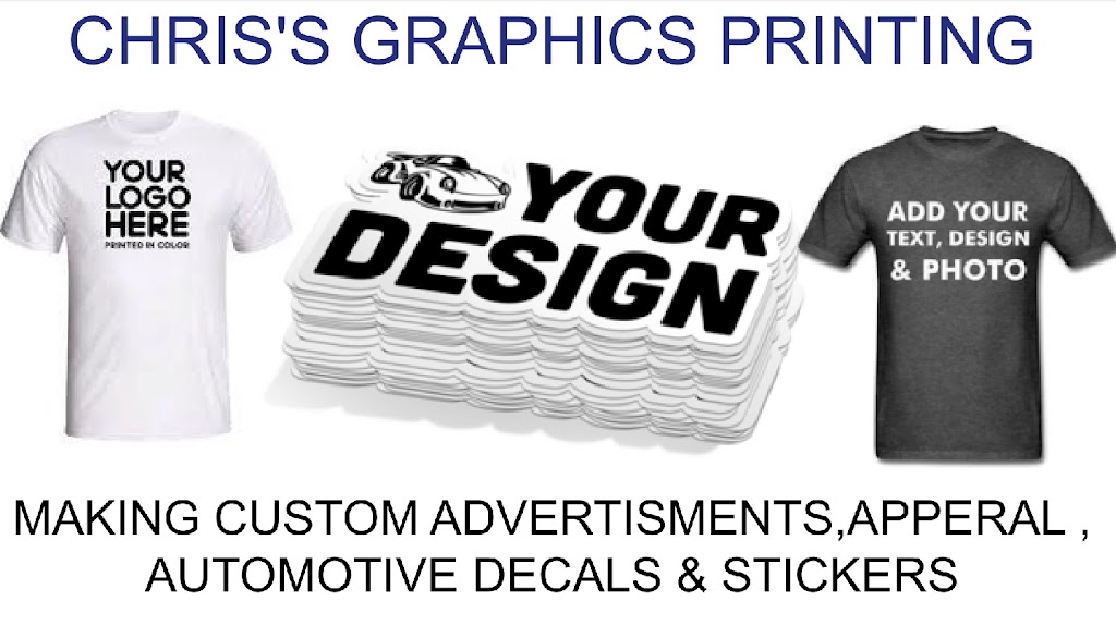 Chriss graphics printing | 1148 Horizon Dr, Kingston, ON K7P 0M4, Canada | Phone: (613) 400-0146