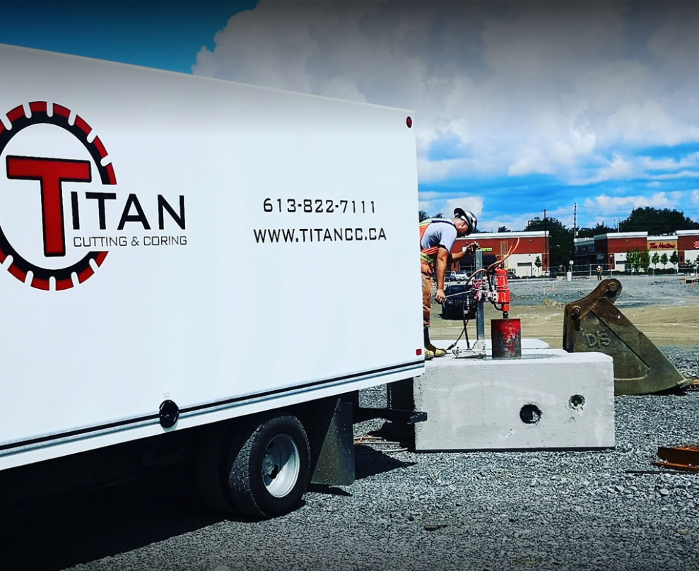 Titan Concrete Cutting and Coring | 2479 Del Zotto Ave Unit #3, Gloucester, ON K1T 3V6, Canada | Phone: (613) 822-7111