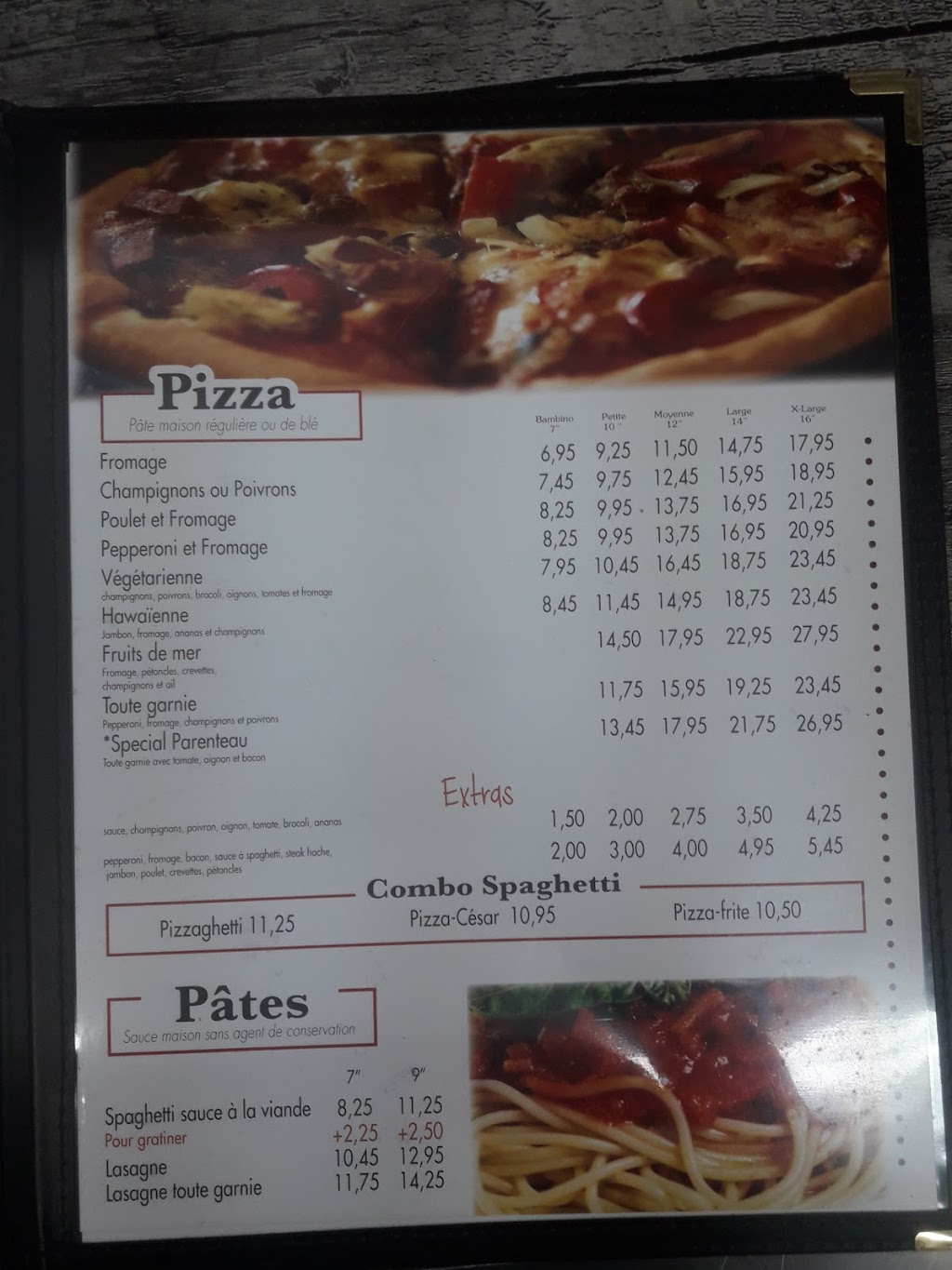 Pizzeria Parenteau PJ | 2630 Rue Dessaulles, Saint-Hyacinthe, QC J2S 2V5, Canada | Phone: (450) 773-8533