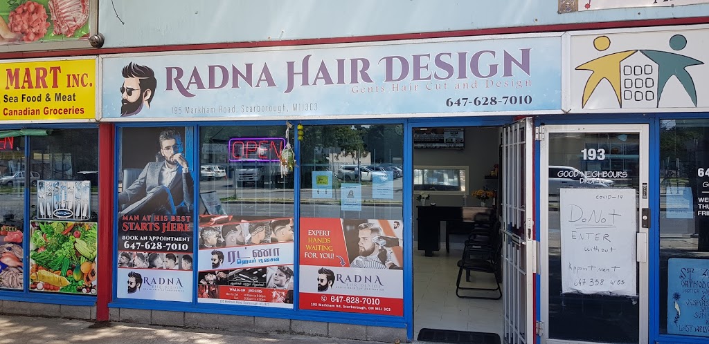 Radna Hair Design | 195 Markham Rd, Scarborough, ON M1J 3C3, Canada | Phone: (647) 628-7010