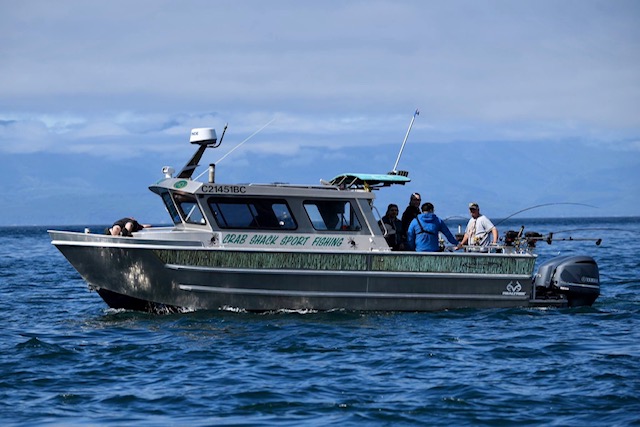 Crab Shack Sportfishing | 6947 W Coast Rd, Sooke, BC V9Z 0V1, Canada | Phone: (250) 642-4410