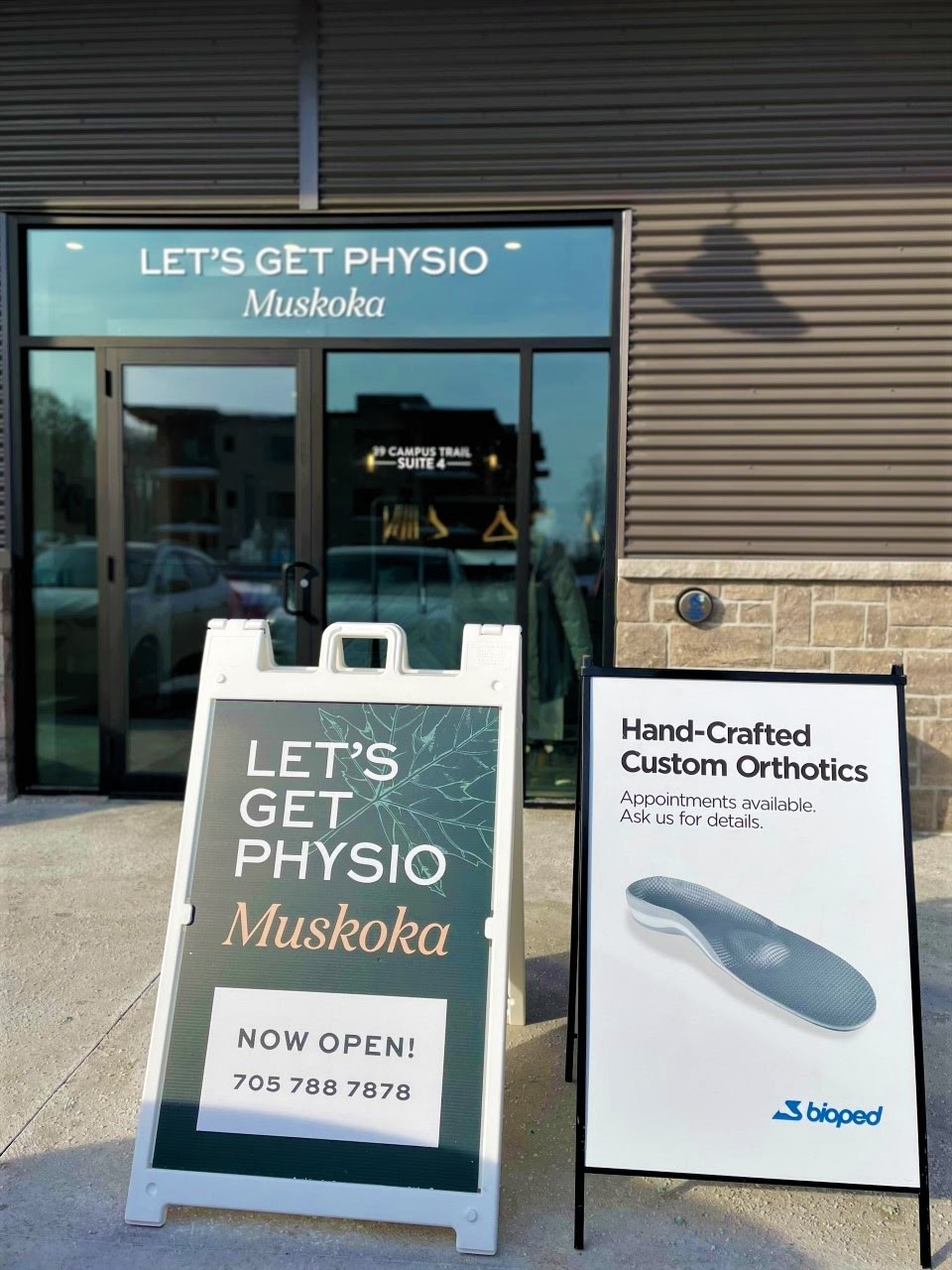 BioPed Footcare & Orthotics | 39 Campus Trail #4, Huntsville, ON P1H 0E5, Canada | Phone: (855) 324-6733