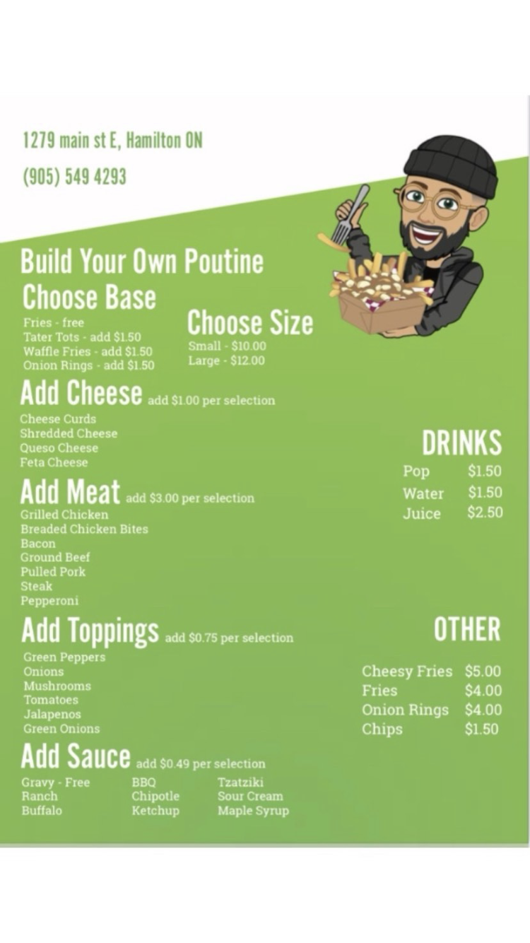 Poutine Perfect | 627 Park Rd N, Brantford, ON N3T 5L8, Canada | Phone: (519) 304-0227