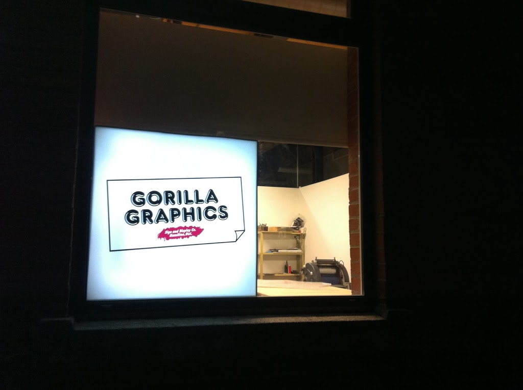 Gorilla Graphics | By appointment, 468 Cumberland Ave Unit 1B, Hamilton, ON L8M 3M5, Canada | Phone: (905) 517-6081