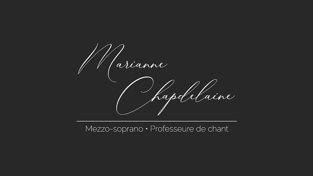 Marianne Chapdelaine - Chanteuse - Professeure et coach vocal | 5163 Rue Henri-Labonne #1, Sherbrooke, QC J1N 1J1, Canada | Phone: (819) 239-0241