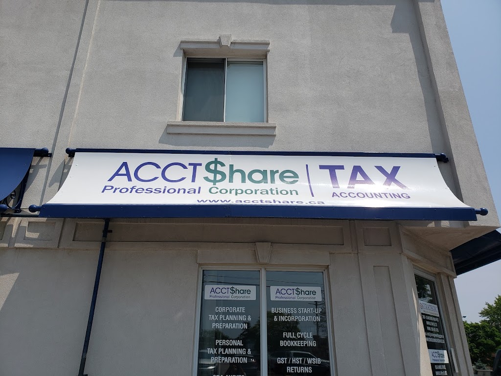 Acctshare Professional Corporation | 103-B Jones St, Oakville, ON L6L 3E7, Canada | Phone: (416) 500-0701