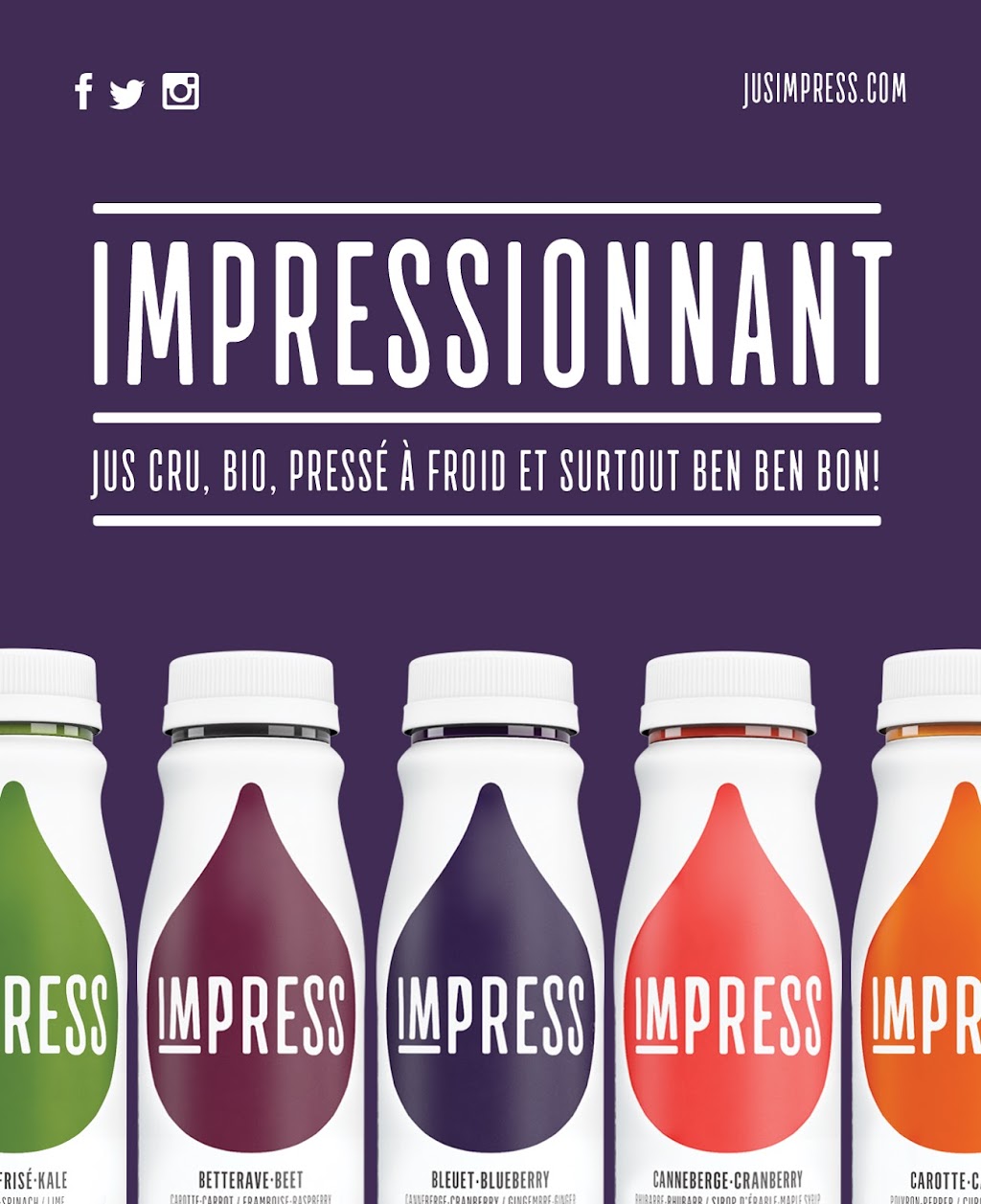 Impress Foods | 1910 Av. du Sanctuaire, Québec, QC G1E 3L2, Canada | Phone: (418) 663-7477