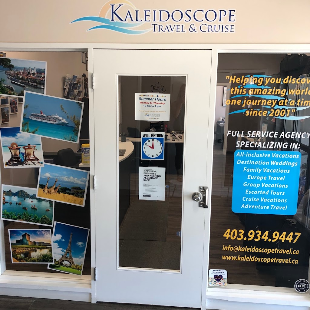 Kaleidoscope Travel and Cruise - Strathmore Centre Mall | 304 3 Ave #108, Strathmore, AB T1P 1Z1, Canada | Phone: (403) 934-9447