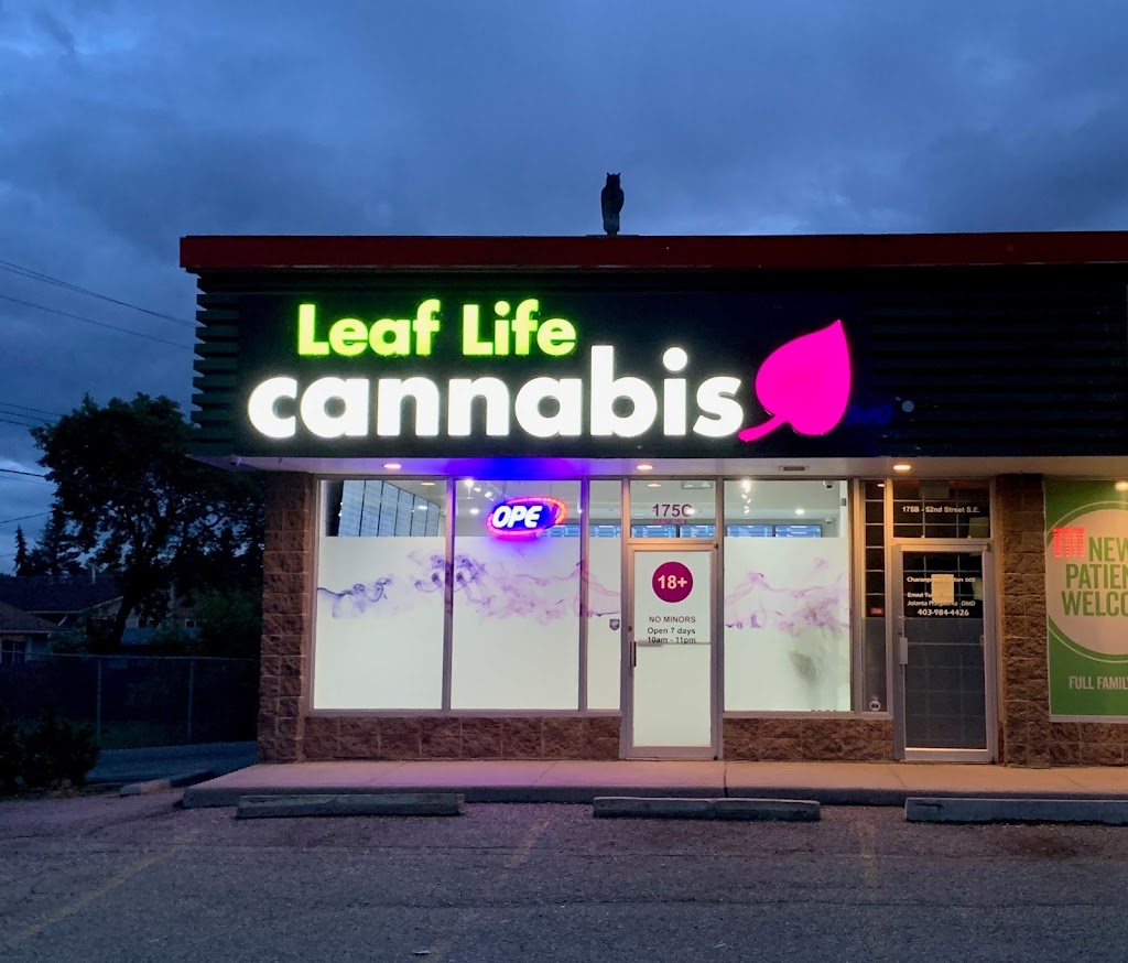Leaf Life Cannabis - 52nd Memorial | 175 C 52 St SE, Calgary, AB T2A 5H8, Canada | Phone: (587) 353-5323